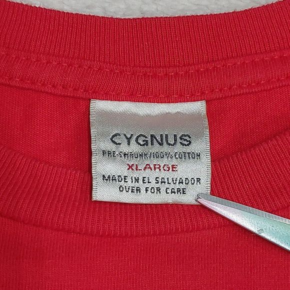 Vtg Y2K John Cena WWE Red Graphic T-Shirt Youth Size XL, Adult Size Small - Picture 3 of 6